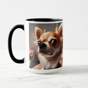 Chihuahua ‘People-Not a Fan’ Christmas Coffee Mug 