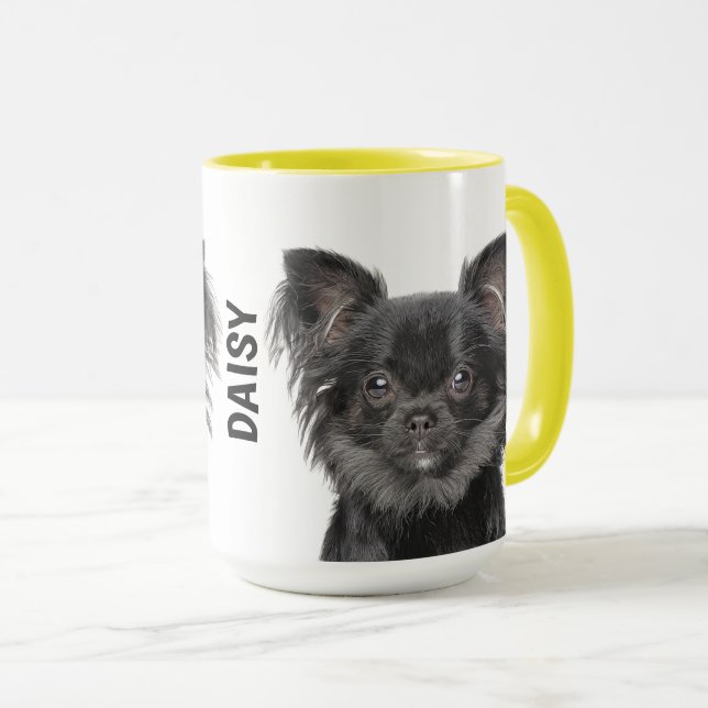 Chihuahua Personalised  Mug (Front Right)