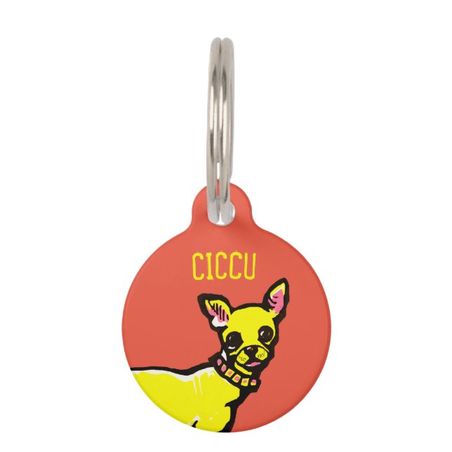 Chihuahua  pet tag (Front)