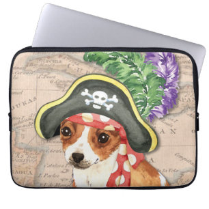 Chihuahua Pirate Laptop Sleeve