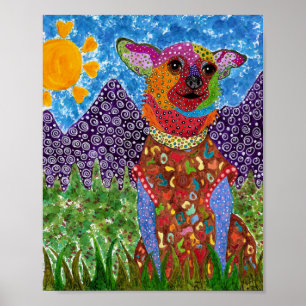 Chihuahua Poster 8"x10"