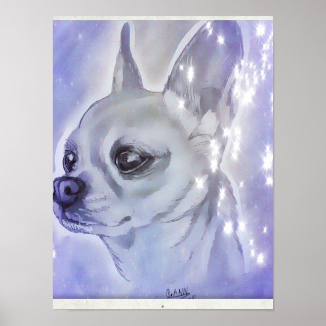 Chihuahua Poster by Carol Zeock (Front)