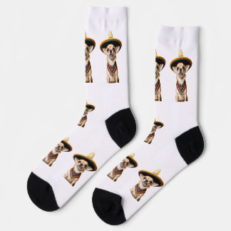 Chihuahua Print Socks