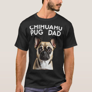 Chihuahua Pug Puggy Pug Pugly Mops dog for best Pu T-Shirt