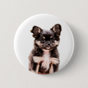 Chihuahua Puppy Dog 6 Cm Round Badge