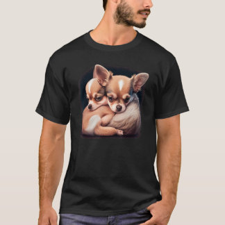 Chihuahua Puppys  Cute Dogs Little Love Heart 1 T-Shirt