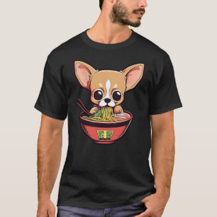 Chihuahua Ramen Funny Dog Japanese Food T-Shirt