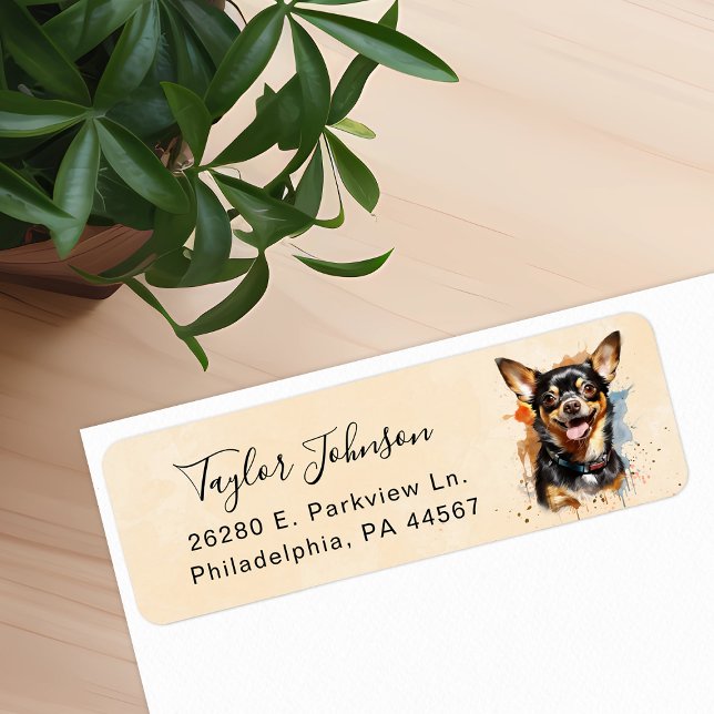 Chihuahua Return Address Label (Creator Uploaded)