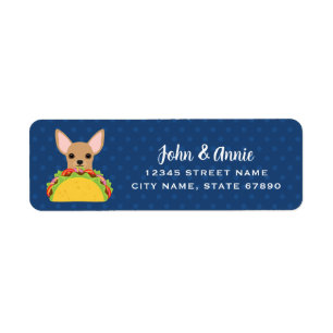 Chihuahua Return Address Labels