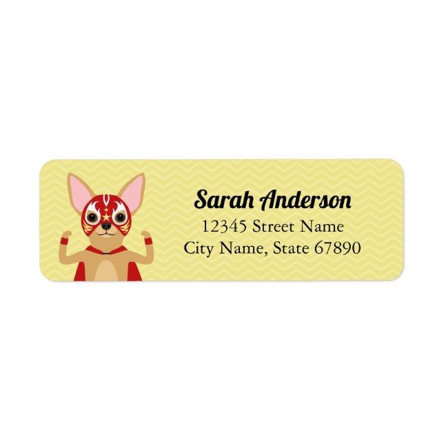 Chihuahua Return Address Labels (Front)