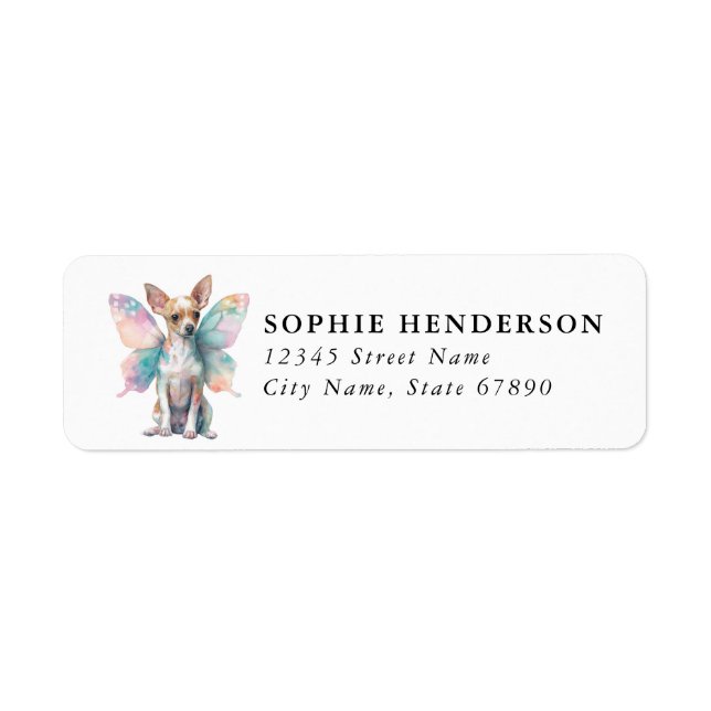 Chihuahua Return Address Labels (Front)