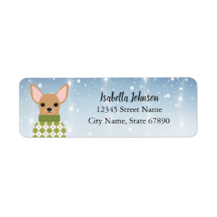 Chihuahua Return Address Labels