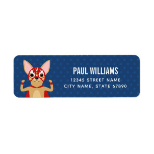 Chihuahua Return Address Labels