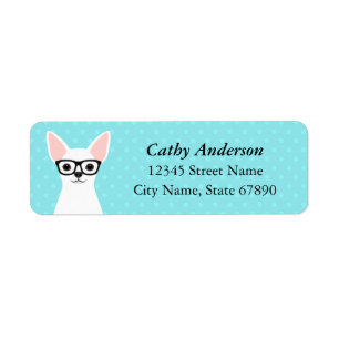Chihuahua Return Address Labels
