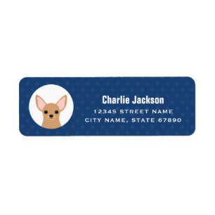 Chihuahua Return Address Labels