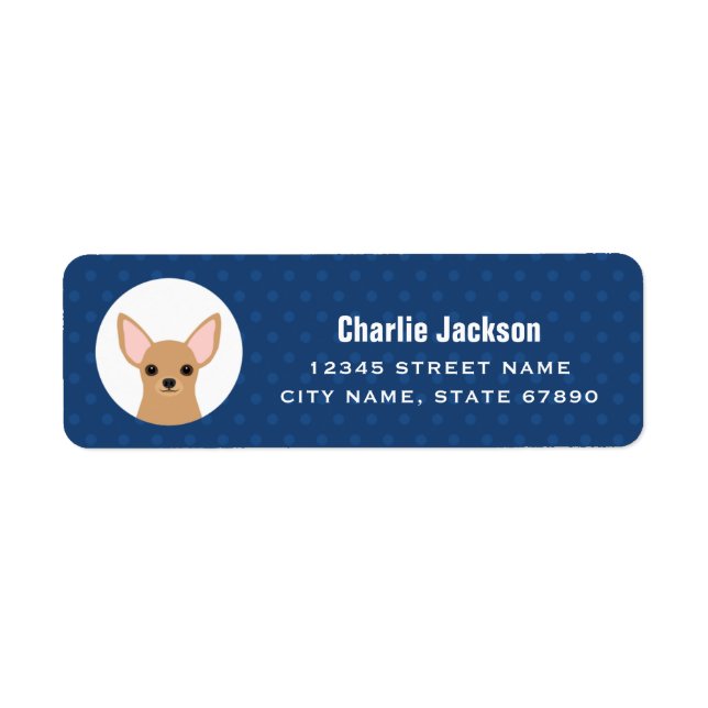 Chihuahua Return Address Labels (Front)