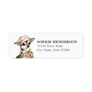 Chihuahua Return Address Labels