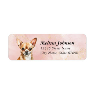 Chihuahua Return Address Labels