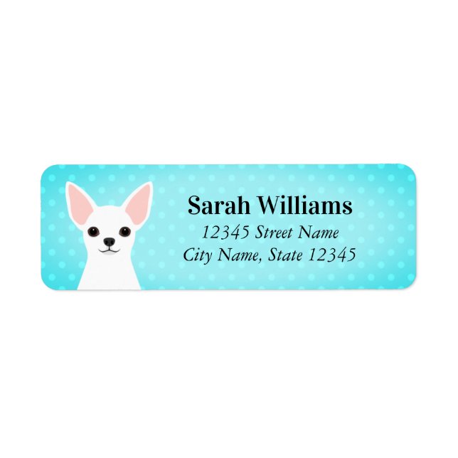 Chihuahua Return Address Labels (Front)