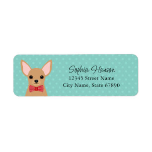 Chihuahua Return Address Labels