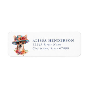 Chihuahua Return Address Labels