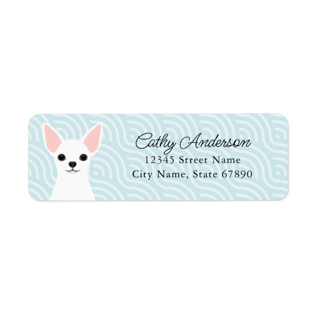 Chihuahua Return Address Labels (Front)