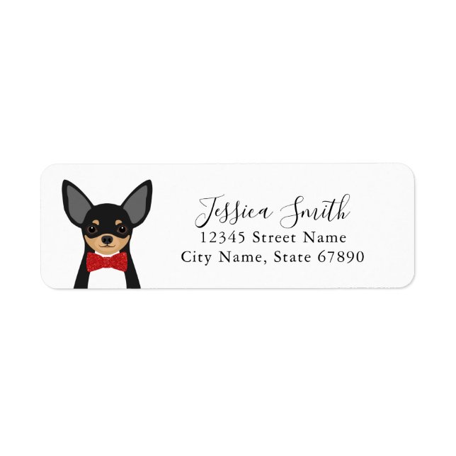 Chihuahua Return Address Labels (Front)