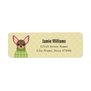 Chihuahua Return Address Labels