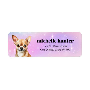 Chihuahua Return Address Labels