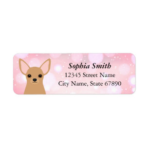 Chihuahua Return Address Labels