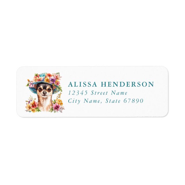 Chihuahua Return Address Labels (Front)