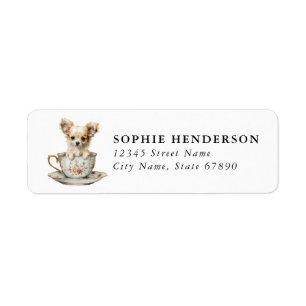 Chihuahua Return Address Labels