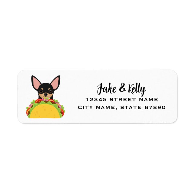 Chihuahua Return Address Labels (Front)