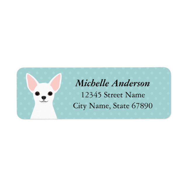 Chihuahua Return Address Labels (Front)