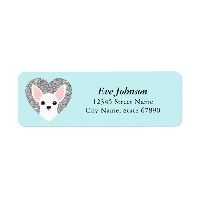 Chihuahua Return Address Labels (Front)