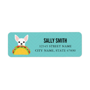 Chihuahua Return Address Labels