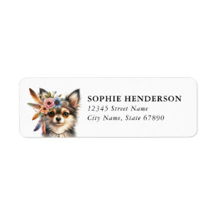 Chihuahua Return Address Labels