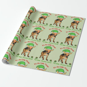 Chihuahua Santa Christmas Wrapping Paper