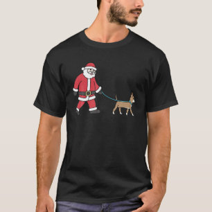 Chihuahua Santa Claus Funny Dog Christmas T-Shirt