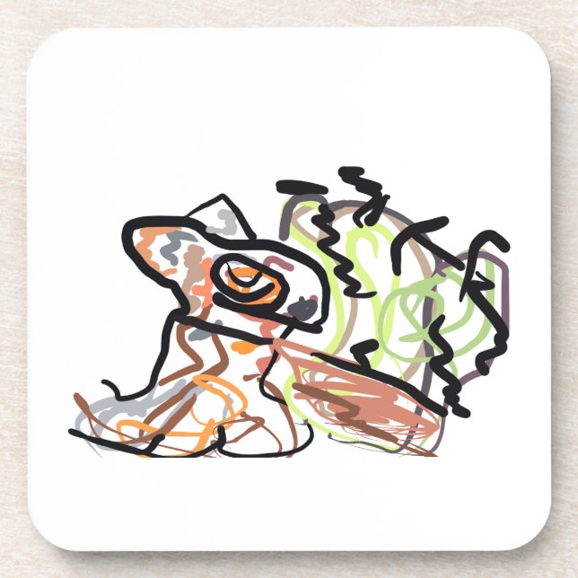 Chihuahua set  coaster (Front)