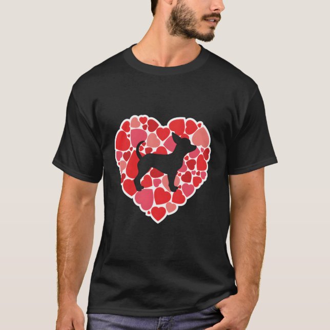 Chihuahua Shirt For Dog Lovers Valentine'S Day Chi (Front)