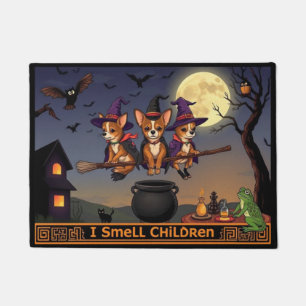 Chihuahua Sisters I Smell Children Doormat