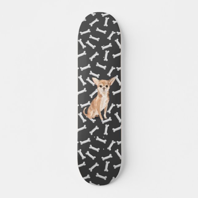 Chihuahua Skateboard (Front)
