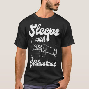 Chihuahua Sleep Animal Lover Dog Owner Breeder T-Shirt