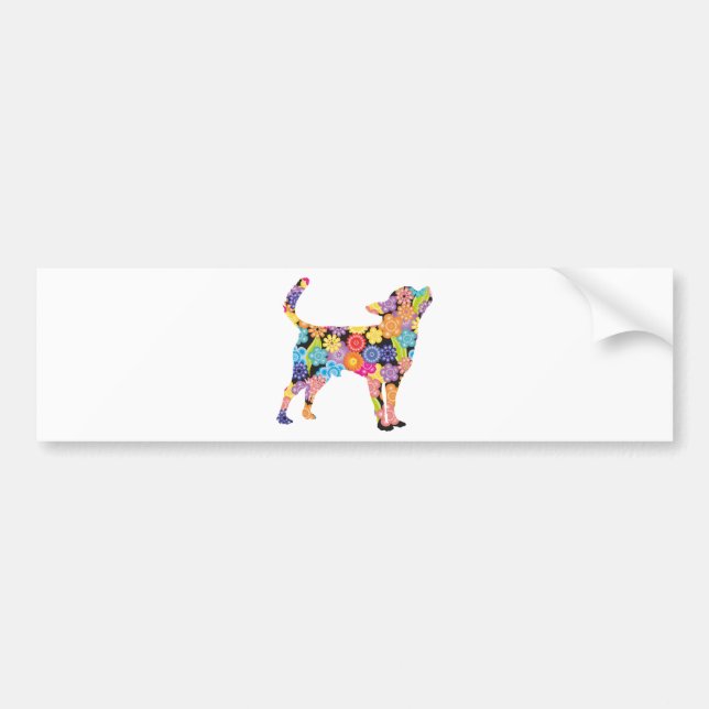Chihuahua Smoothcoated Bumper Sticker (Front)