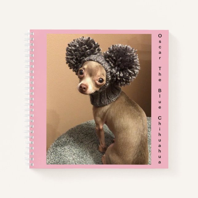 Chihuahua spiral notebook (Front)