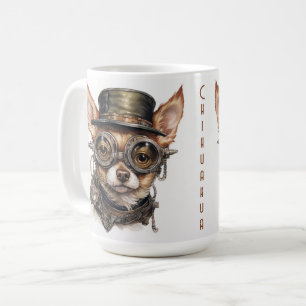 Chihuahua Steampunk Dog Coffee Mug