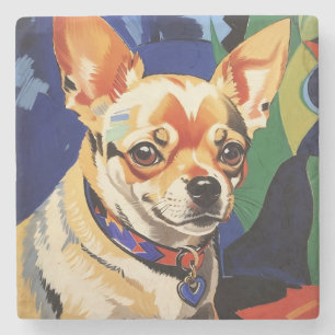 Chihuahua Stone Coaster