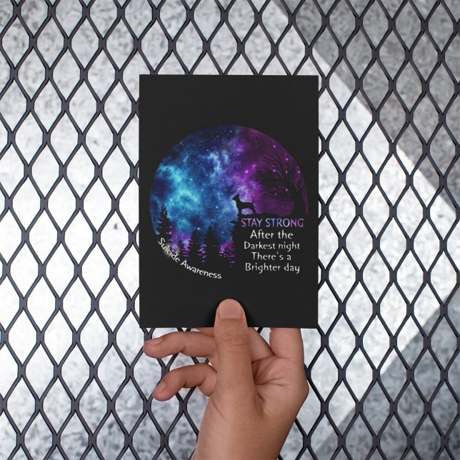 Chihuahua Suicide Awareness Strong Dog Owners Postcard (Creator Uploaded)