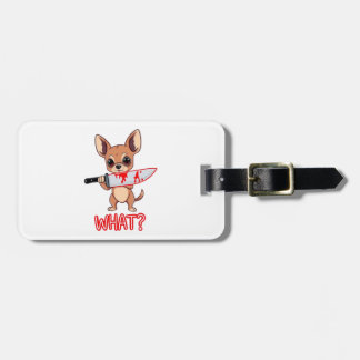 Chihuahua Sweet Little Pup Luggage Tag